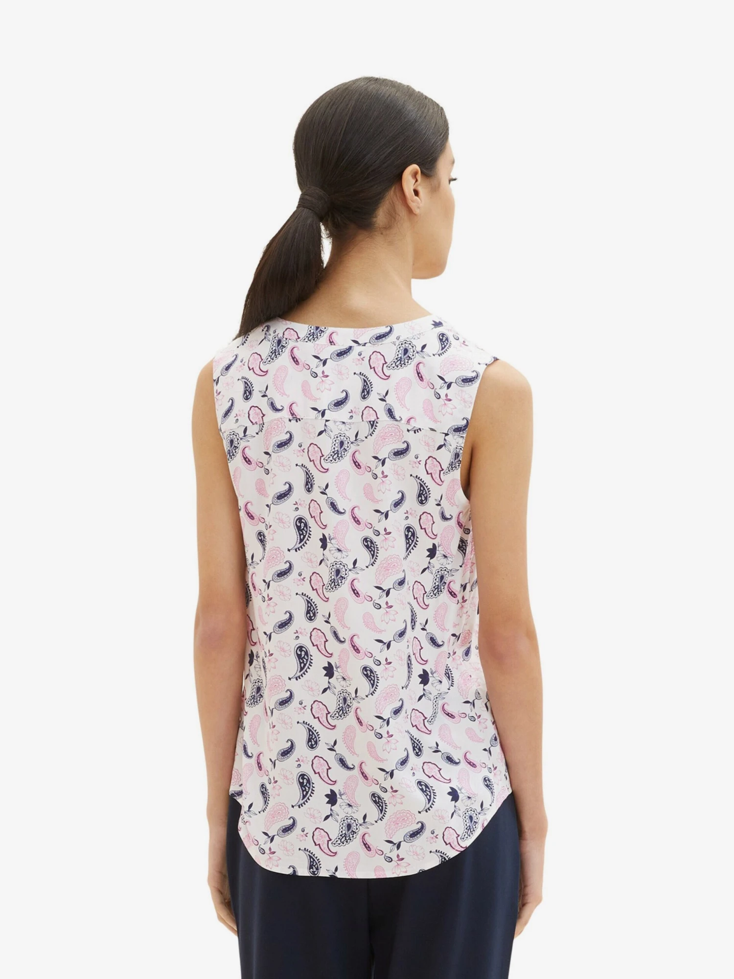 Tom Tailor Blouse Tops Blouse Dames Offwhite 4 Tom Tailor Blouse Tops Blouse Dames Offwhite - Afbeelding 4