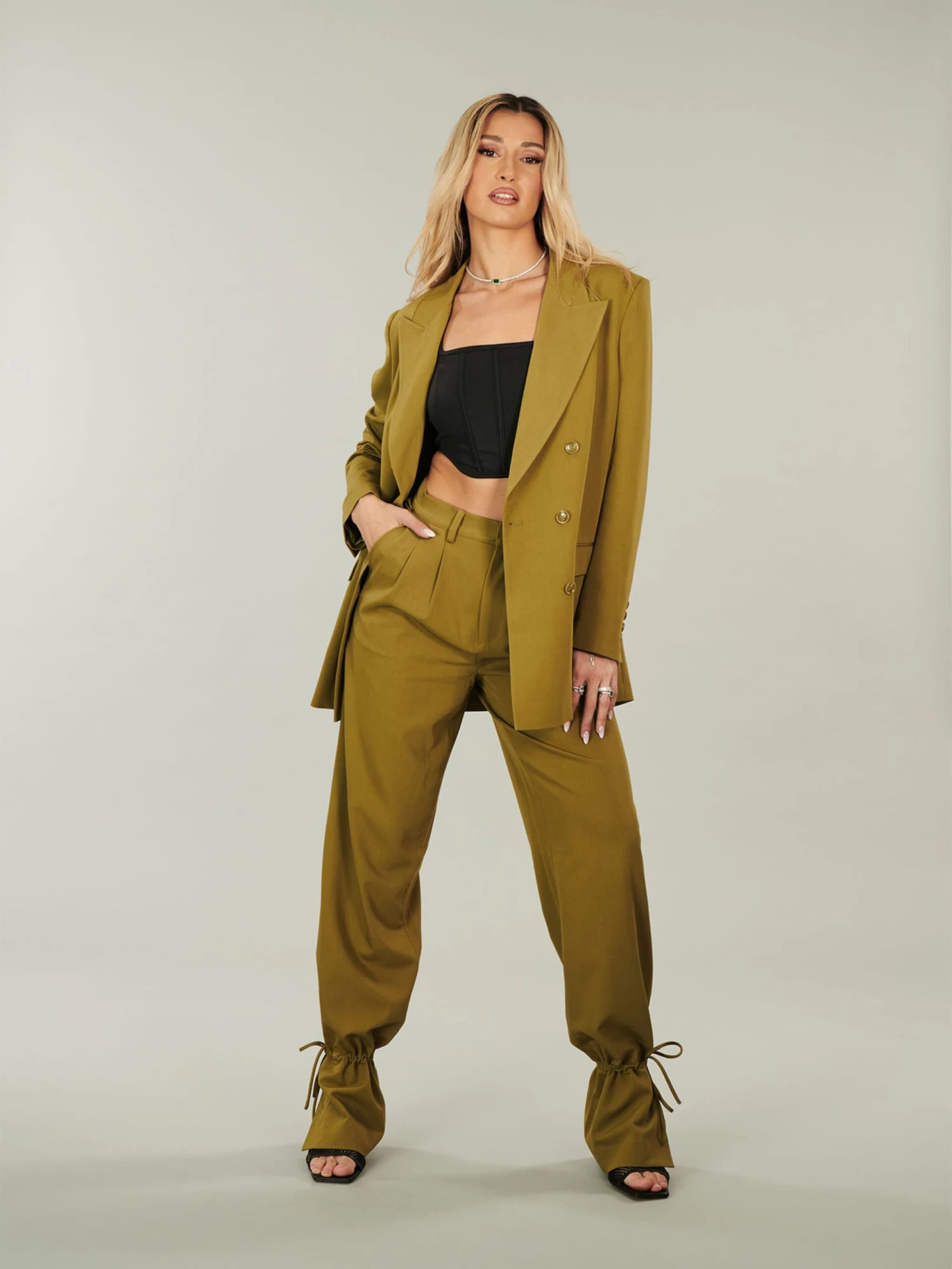 Tanktops Top Dina Dames Zwart 4 Tanktops Top Dina Dames Zwart - Afbeelding 4