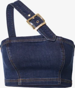 Crop Tops Top Anja Dames Donkerblauw