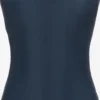 Grote Cups Bustier Badpak Gina Dames Nachtblauw