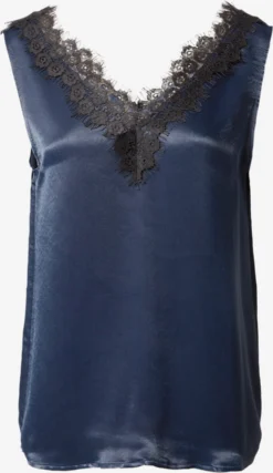 S.Oliver BLACK LABEL Blouse Tops Blouse Dames Marine