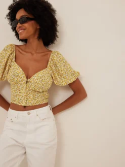 NA-KD Crop Tops Top Dames Geel / Lichtgeel / Donkergeel 7 NA-KD Crop Tops Top Dames Geel / Lichtgeel / Donkergeel -NA-KD Winkel 02c7f5c6370ae74dcb6448136e05996e scaled