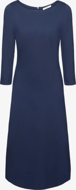 ESPRIT Midi Jurken Jurk Dames Navy