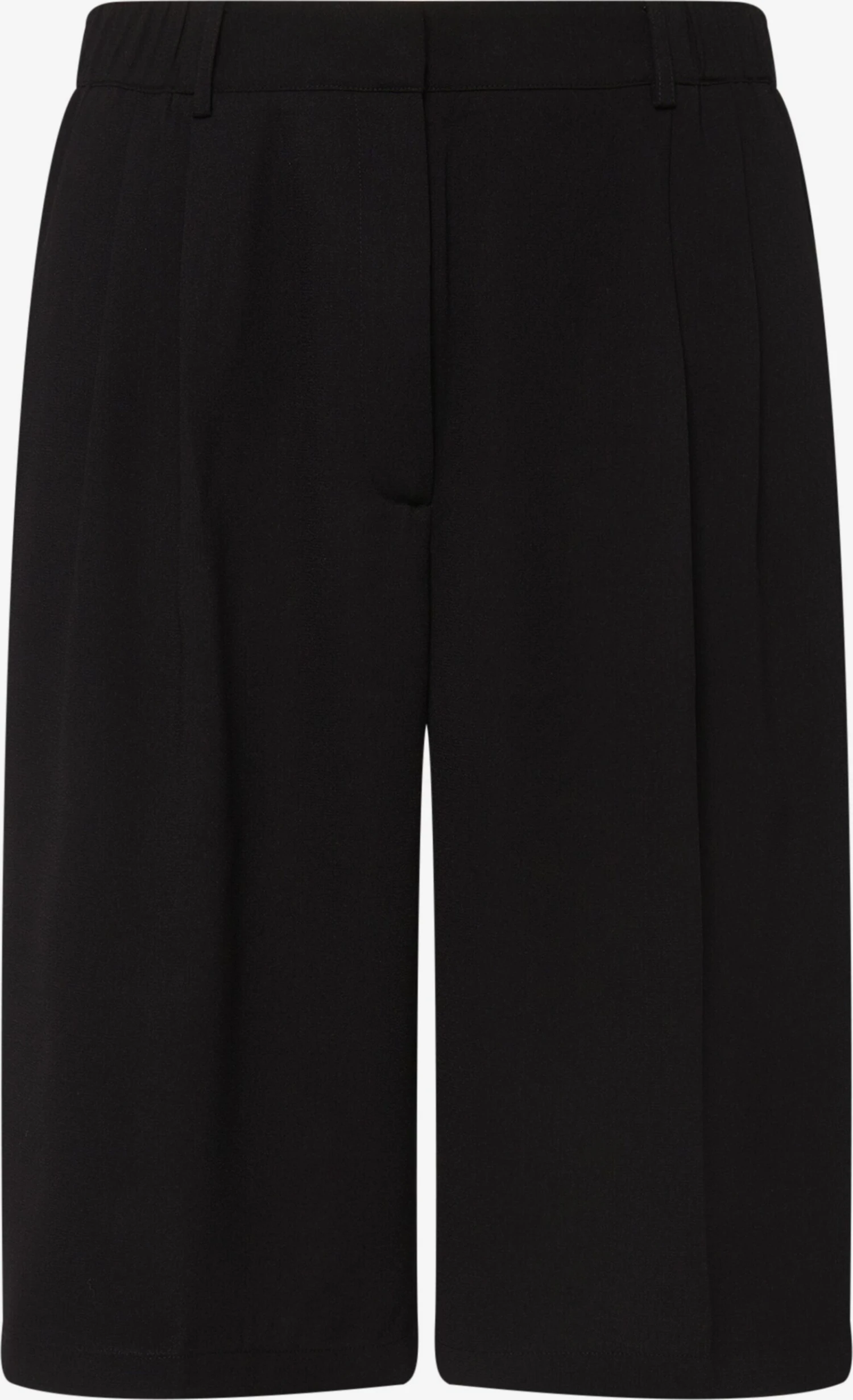 Ulla Popken Shorts Wide Leg Pantalon Dames Zwart 1 Ulla Popken Shorts Wide Leg Pantalon Dames Zwart