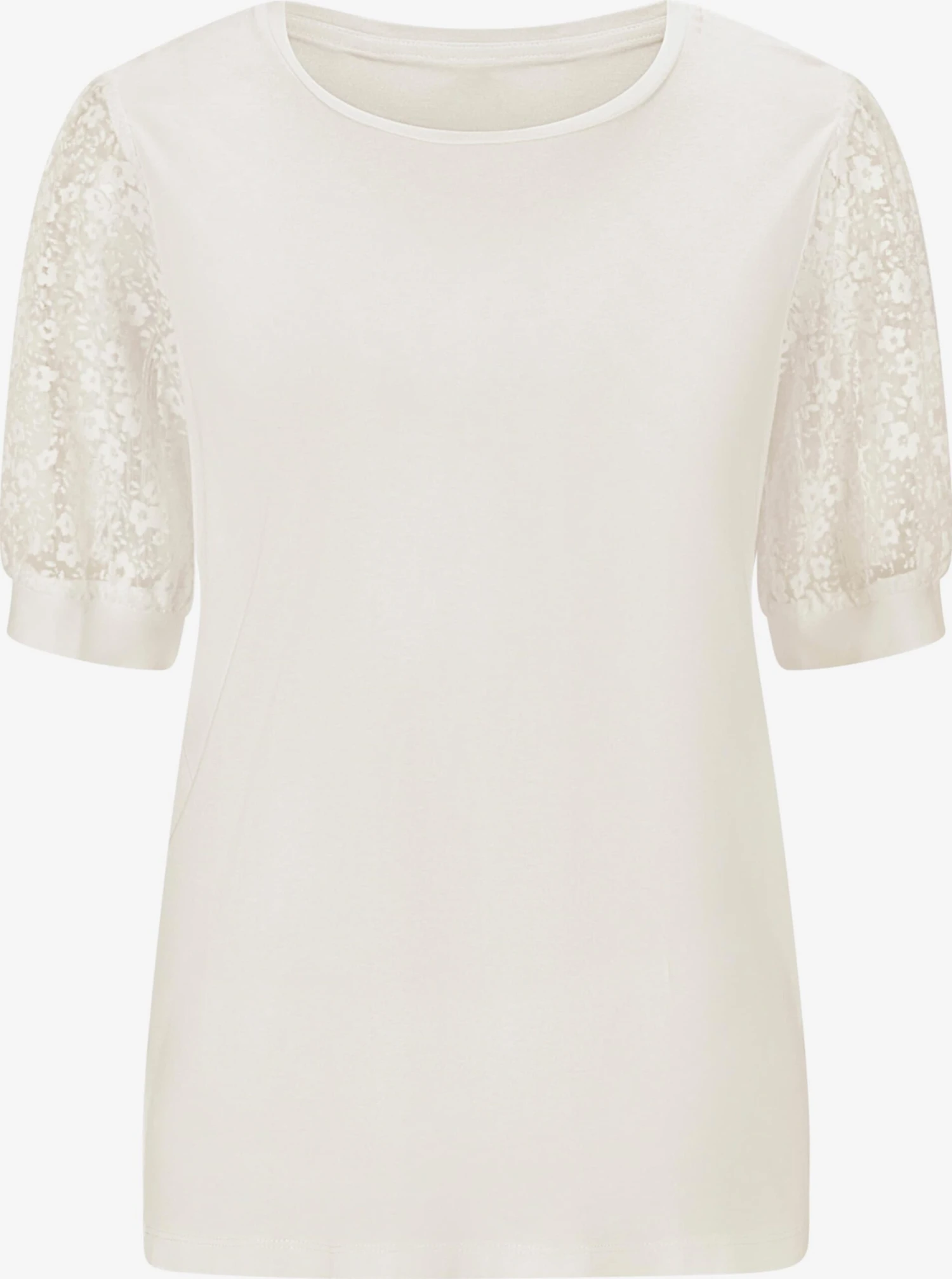 Heine T-shirts Shirt Dames Ecru 1 Heine T-shirts Shirt Dames Ecru