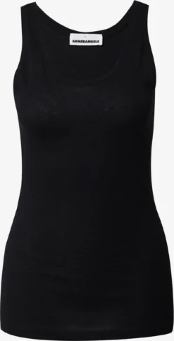 Armedangels Tanktops Top BELISA Dames Zwart