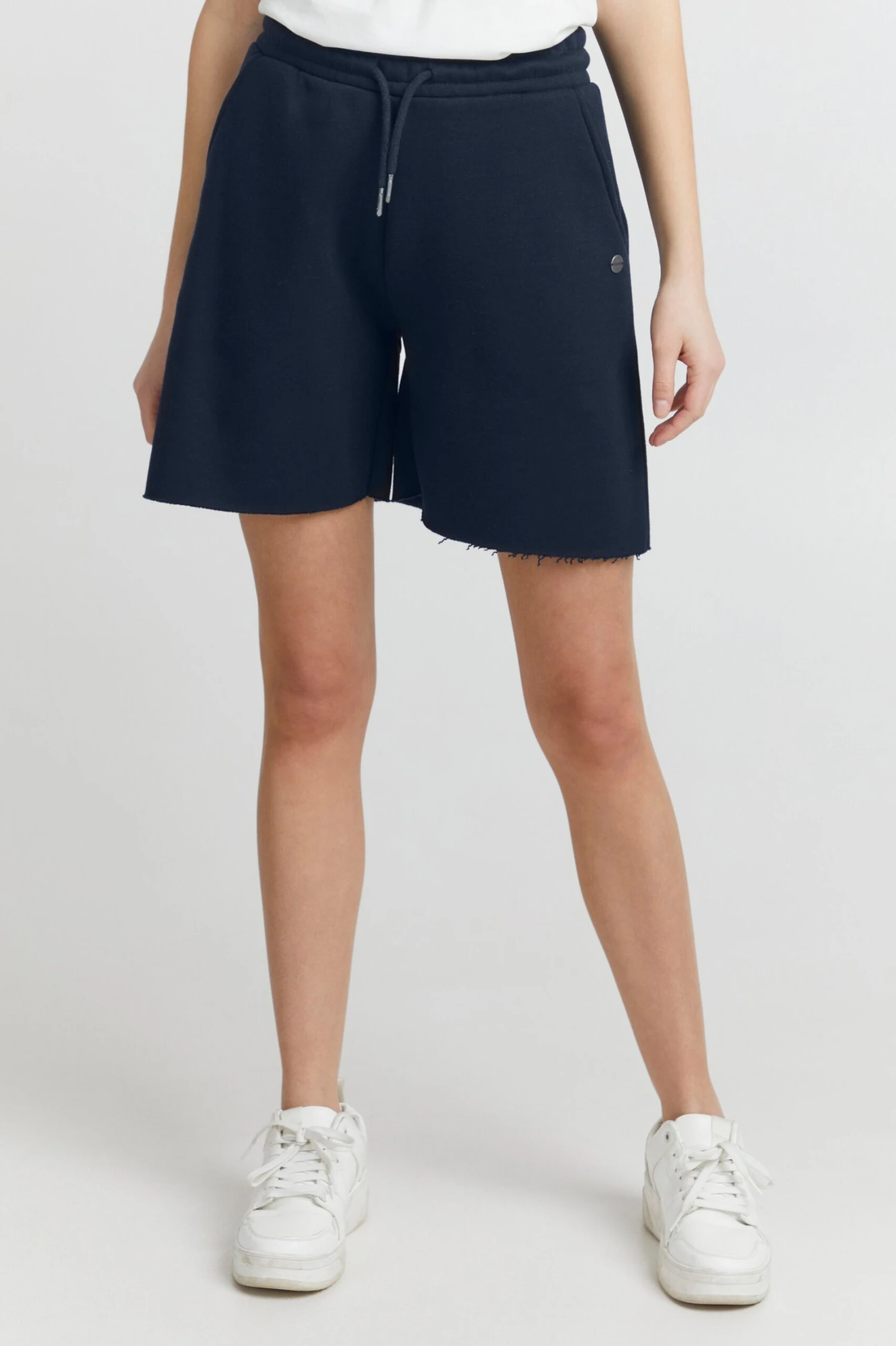 OXMO Shorts Wide Leg Broek Hope Dames Zwart 2 OXMO Shorts Wide Leg Broek Hope Dames Zwart - Afbeelding 2