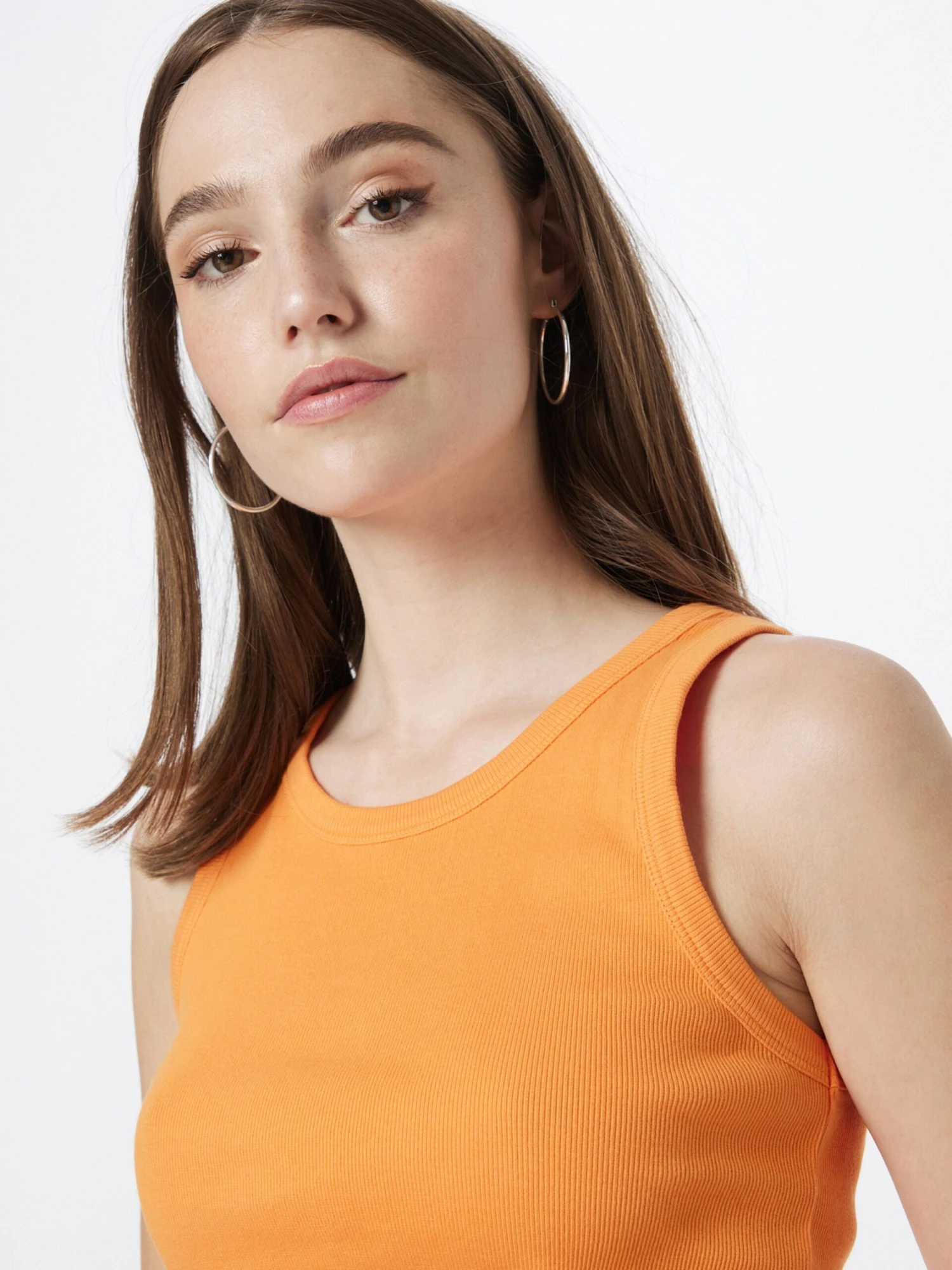 Tanktops Top Fiona Katlina Dames Oranje 2 Tanktops Top Fiona Katlina Dames Oranje - Afbeelding 2