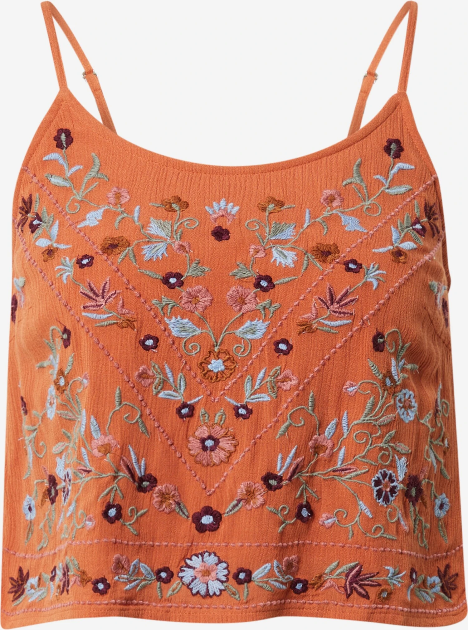 Crop Tops Top Chella Dames Roestbruin 1 Crop Tops Top Chella Dames Roestbruin