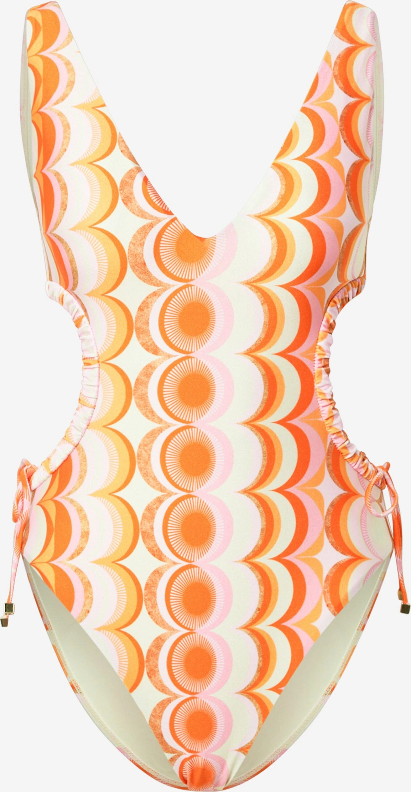 RIVER ISLAND Grote Cups Badpak Dames Oranje 1 RIVER ISLAND Grote Cups Badpak Dames Oranje