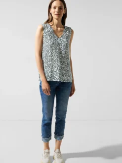 STREET ONE Blouse Tops Blouse Dames Donkergroen -NA-KD Winkel 12cfcc389d24ddab141f9d5f1cef9f05 scaled
