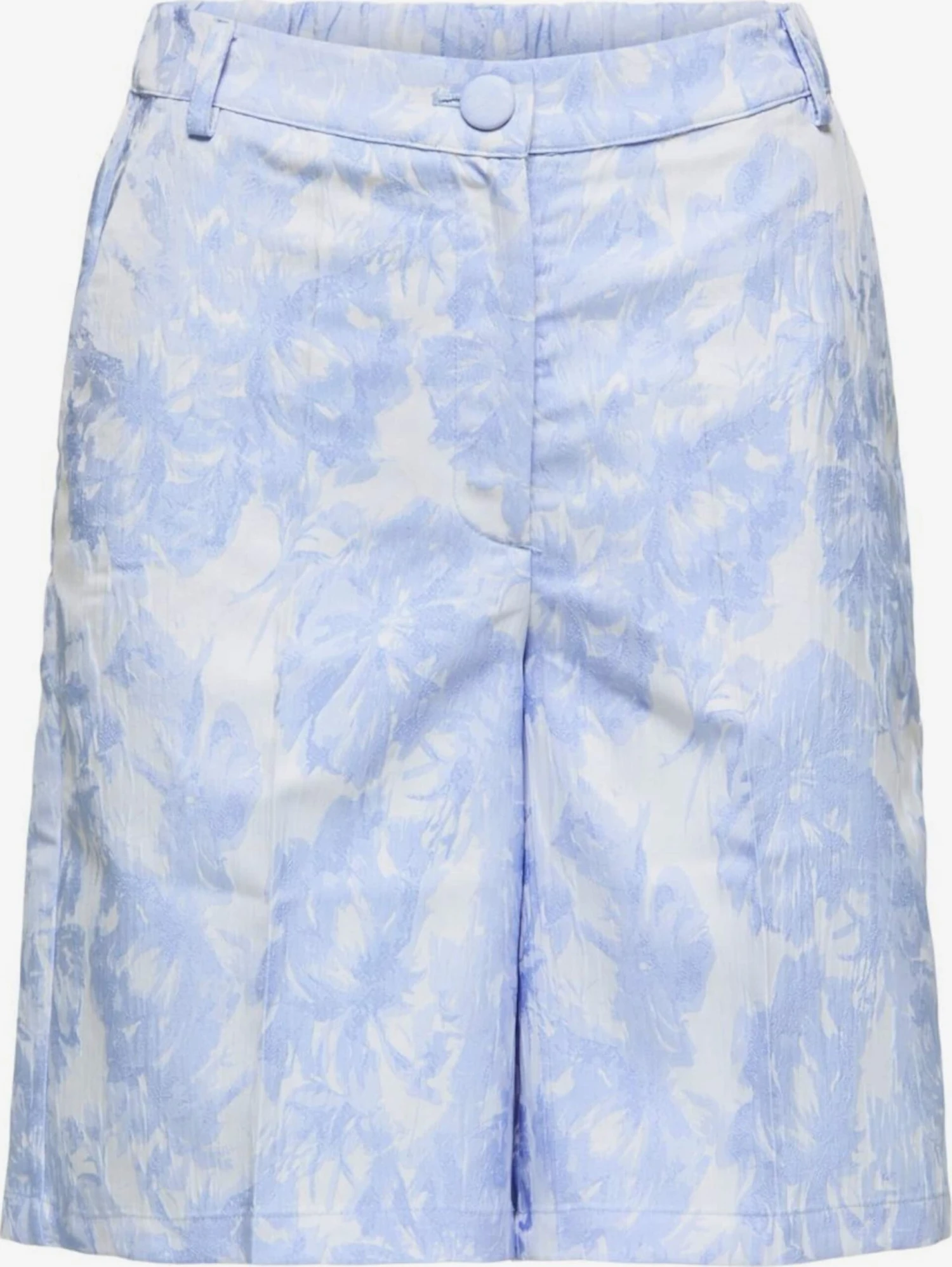 Selected Femme Shorts Wide Leg Broek Dames Blauw 1 Selected Femme Shorts Wide Leg Broek Dames Blauw