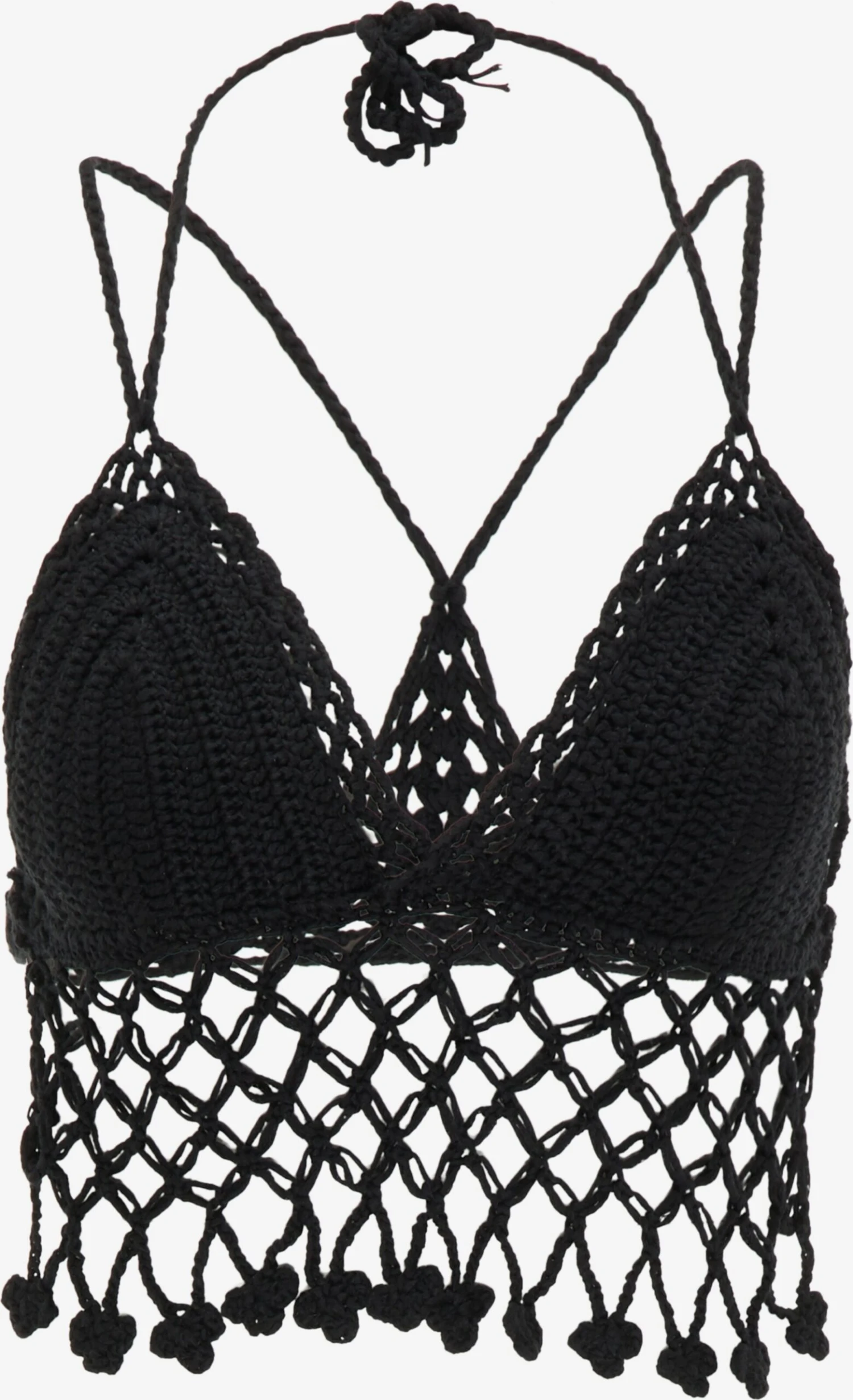 MyMO Crop Tops Top Dames Zwart 1 MyMO Crop Tops Top Dames Zwart