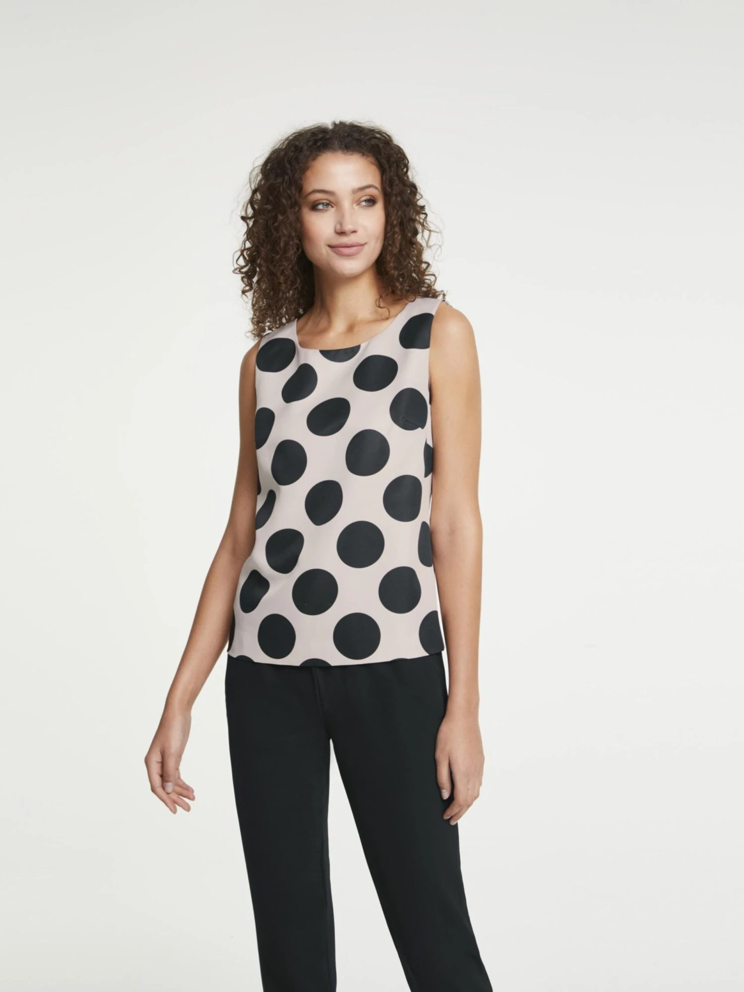 Heine Tanktops Top Dames Grijs / Zwart 2 Heine Tanktops Top Dames Grijs / Zwart - Afbeelding 2