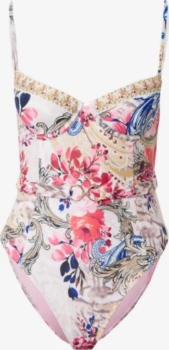 RIVER ISLAND Grote Cups Balconette Badpak Dames Rosa