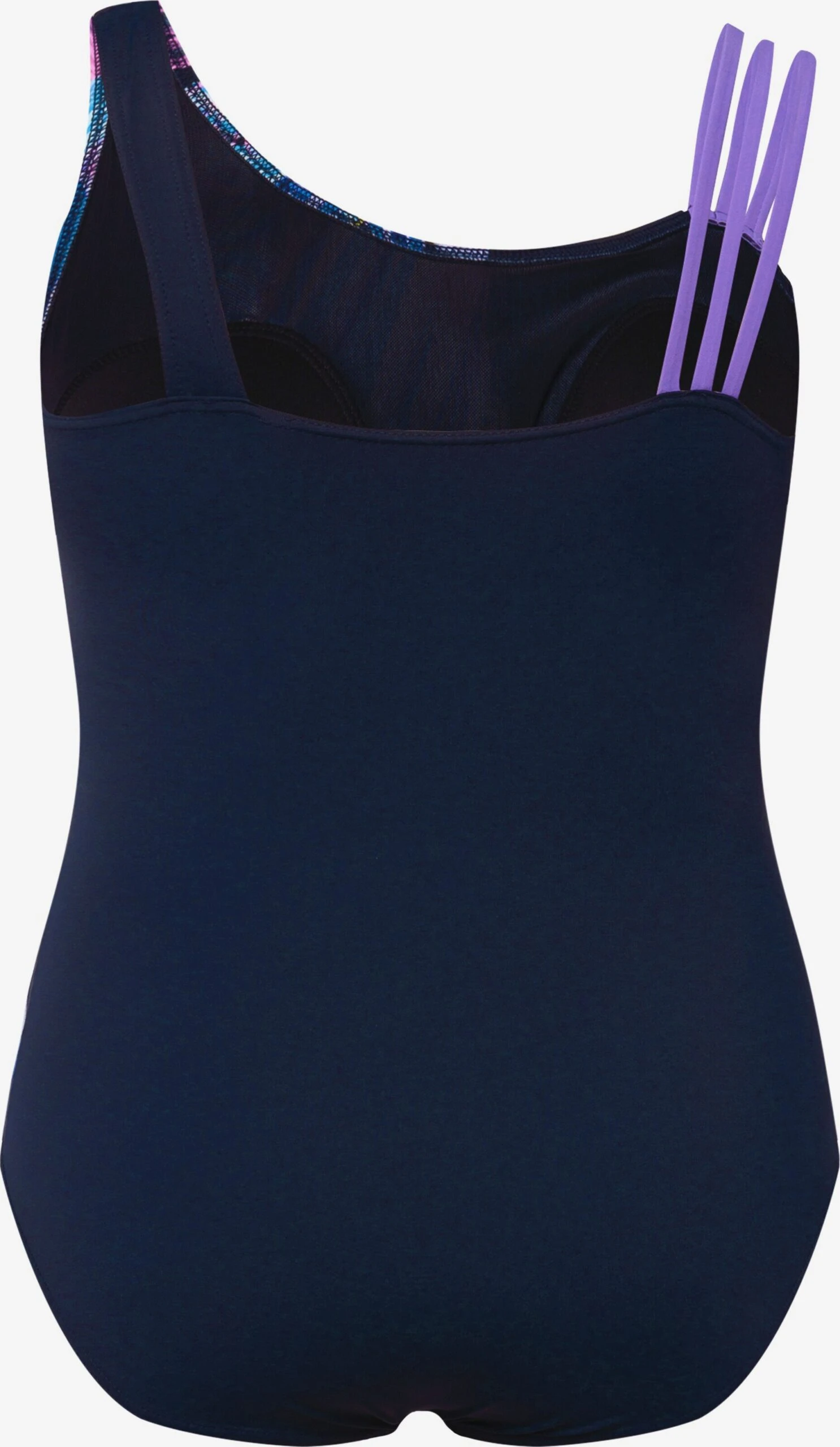 Ulla Popken Grote Cups T-shirt Bh Badpak Dames Marine 2 Ulla Popken Grote Cups T-shirt Bh Badpak Dames Marine - Afbeelding 2