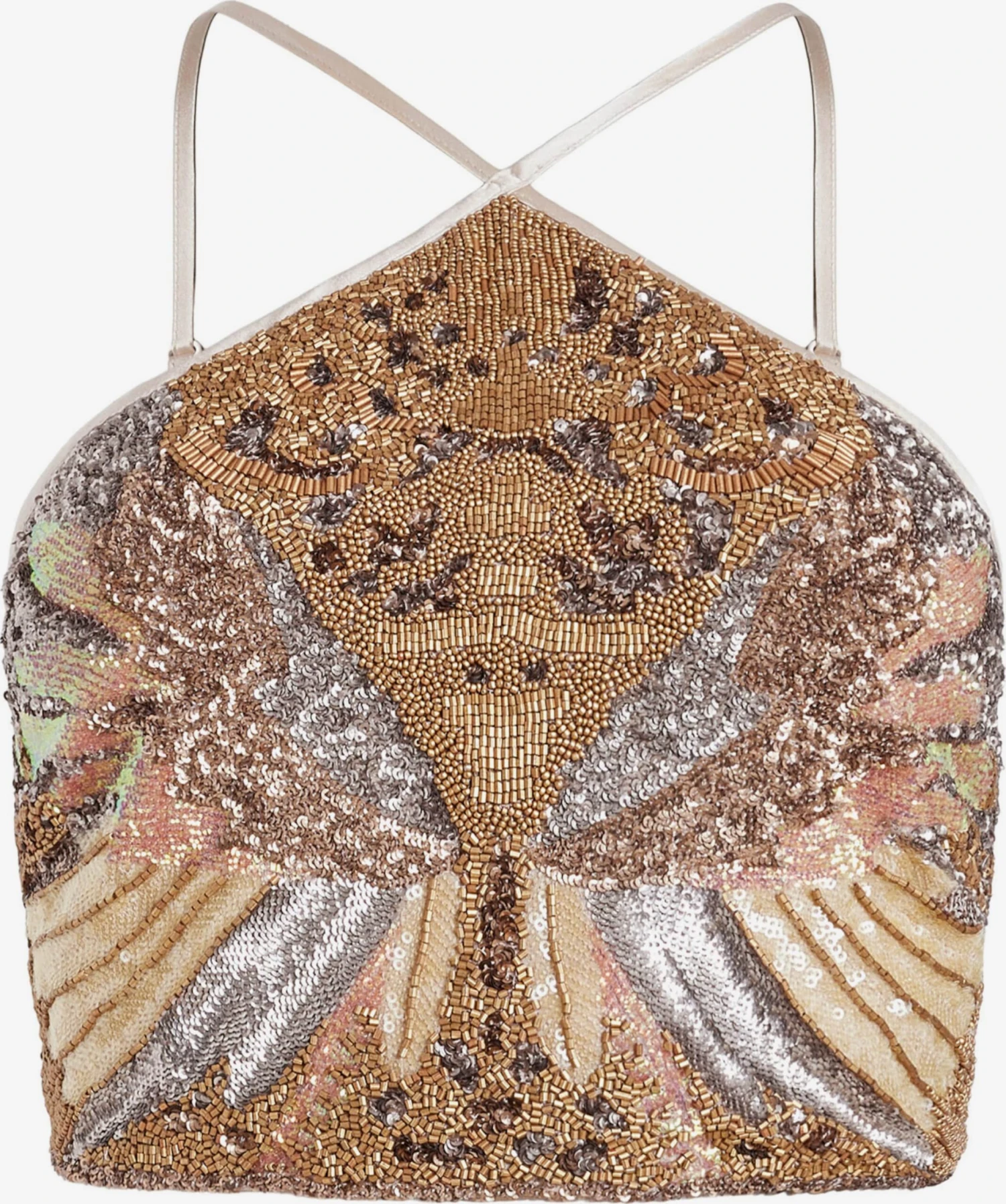 AllSaints Blouse Tops Blouse JAMILIA Dames Goud 1 AllSaints Blouse Tops Blouse JAMILIA Dames Goud