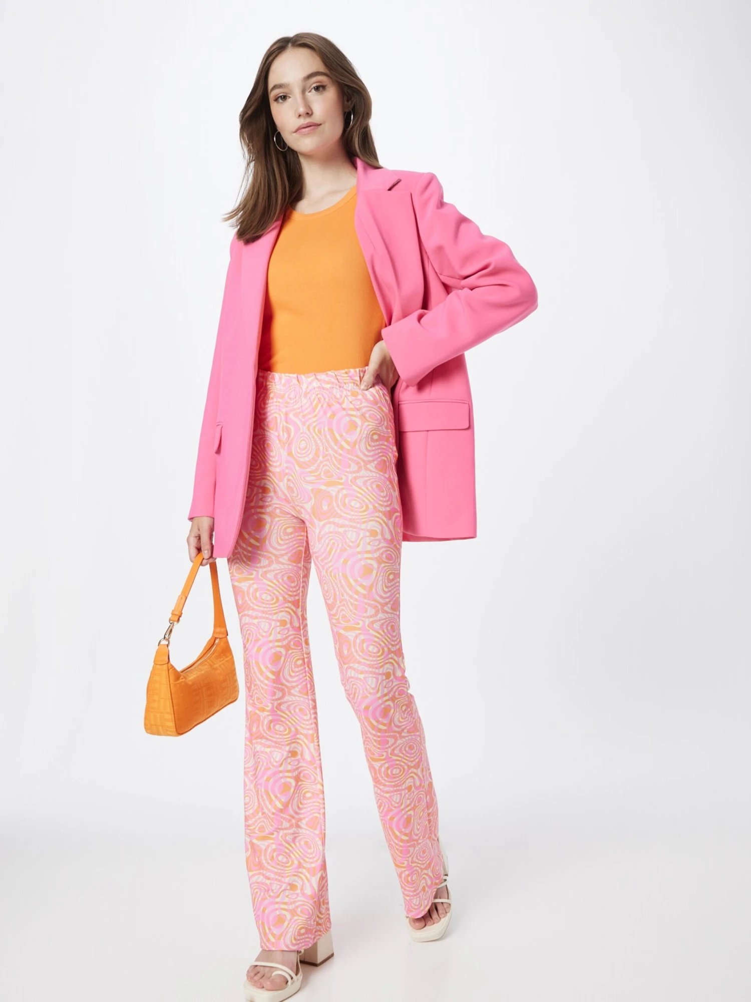 Tanktops Top Fiona Katlina Dames Oranje 5 Tanktops Top Fiona Katlina Dames Oranje - Afbeelding 5