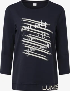 T-shirts Shirt Dames Marine