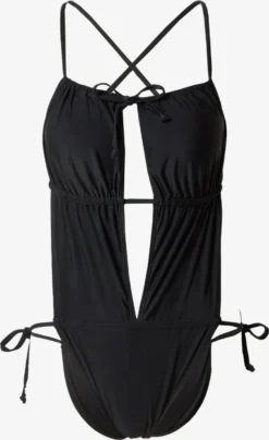 Grote Cups Bustier Badpak Jolina Dames Zwart