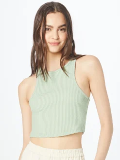 NA-KD Tanktops Top Dames Pastelgroen -NA-KD Winkel 1d67a2a0da01c708e5d22075dbfe4668 scaled