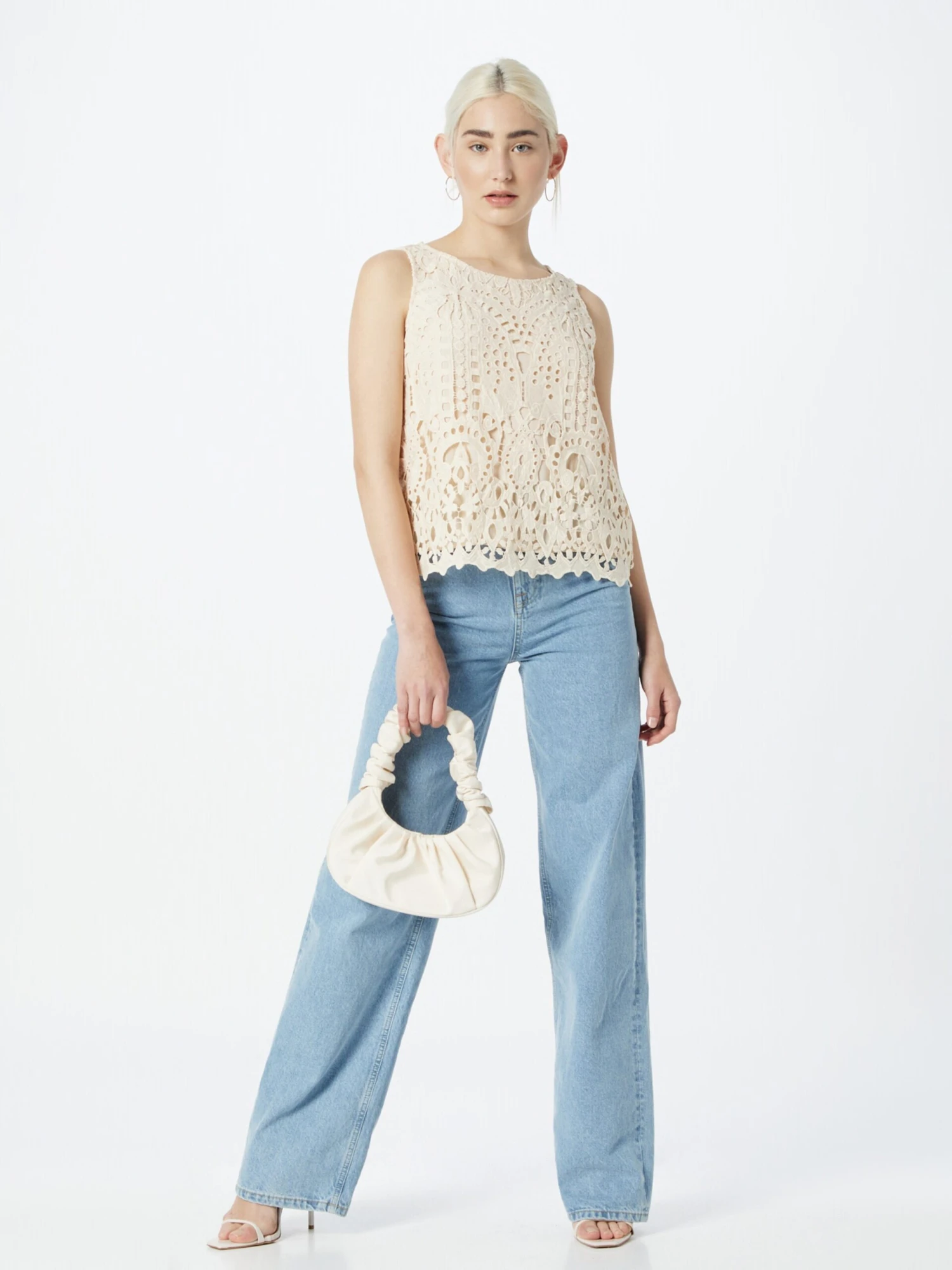 Comma Blouse Tops Blouse Dames Crème 5 Comma Blouse Tops Blouse Dames Crème - Afbeelding 5