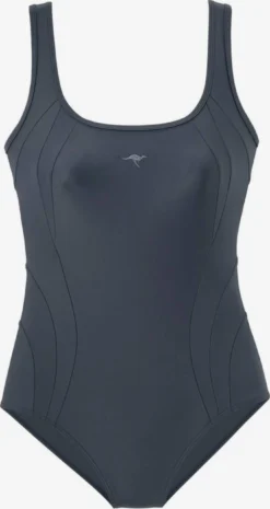 KangaRoos Corrigerende Badpakken Bustier Shaping-badpak Dames Basaltgrijs