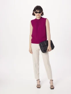 MORE&MORE Blouse Tops Blouse Dames Bordeaux -NA-KD Winkel 2225e87ae7cc506454b7ce2044e8ed7d scaled