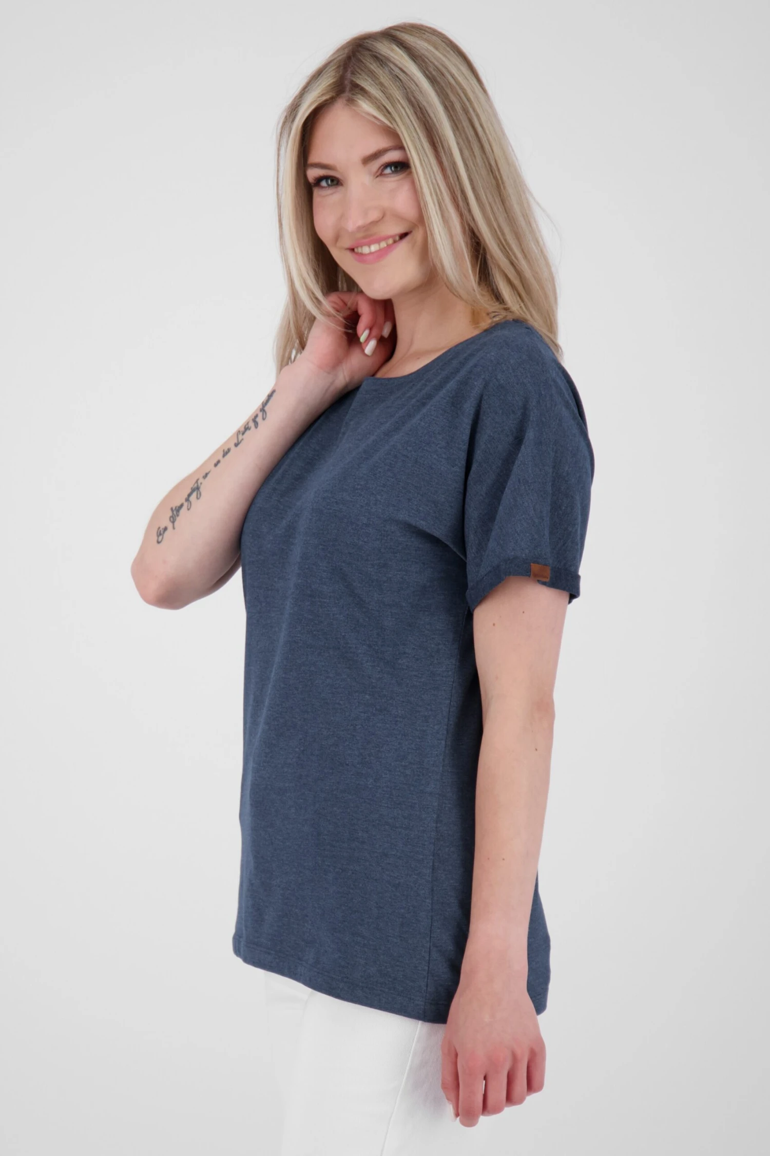 T-shirts Shirt MalaikaAK Dames Marine 5 T-shirts Shirt MalaikaAK Dames Marine - Afbeelding 5