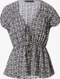 Dorothy Perkins T-shirts Shirt Dames Zwart / Wit