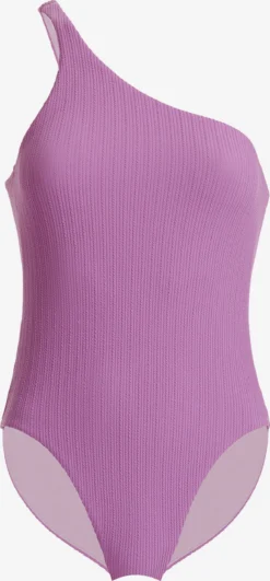 Wolford Grote Cups Bustier Badpak High Leg One Piece Dames Sering / Orchidee