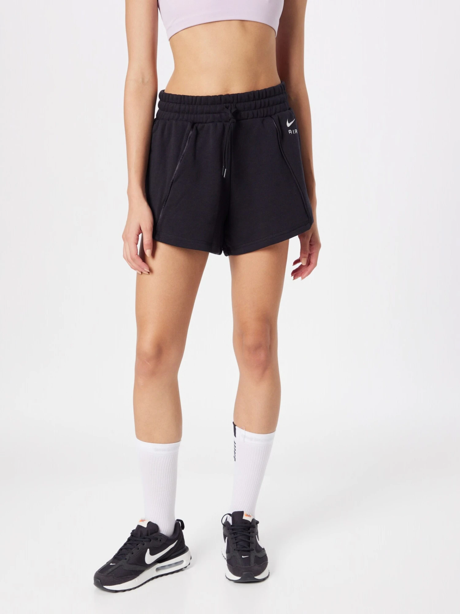 Nike Sportswear Shorts Regular Broek Dames Zwart 2 Nike Sportswear Shorts Regular Broek Dames Zwart - Afbeelding 2
