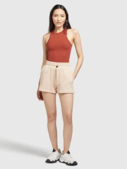 Khujo Shorts Regular Broek Dames Abrikoos -NA-KD Winkel 2c9b7982fbffb205ee3c615b8a434dcc scaled