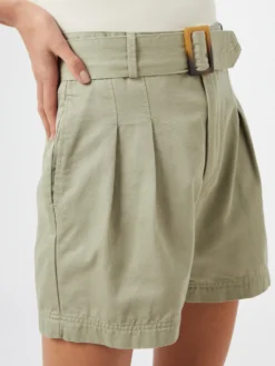 LTB Shorts Regular Bandplooibroek Gewore Dames Pastelgroen -NA-KD Winkel 2fc5f356da011ca6cc2acc39b7a87708 scaled