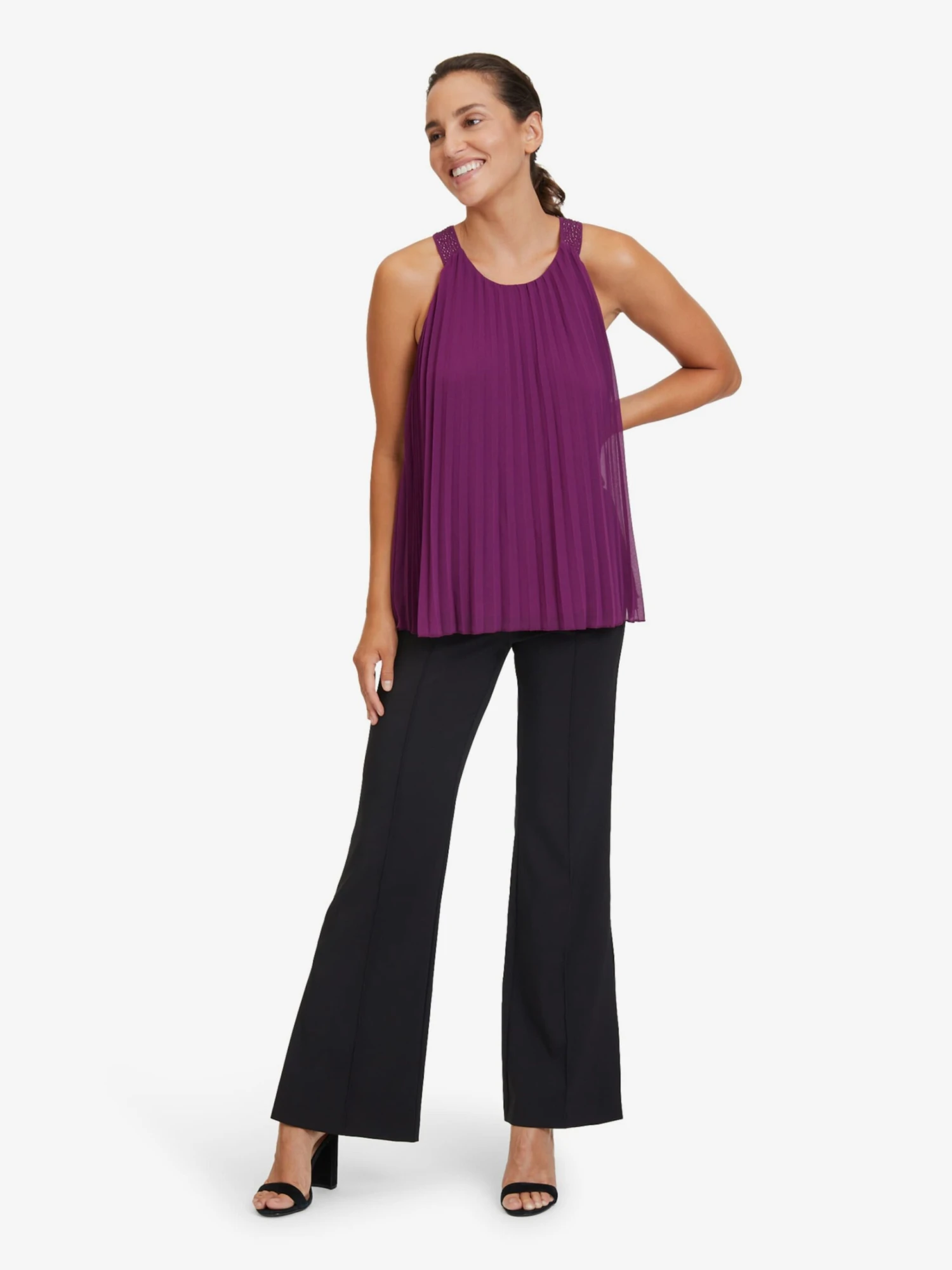 Vera Mont Blouse Tops Blouse Dames Lila 5 Vera Mont Blouse Tops Blouse Dames Lila - Afbeelding 5