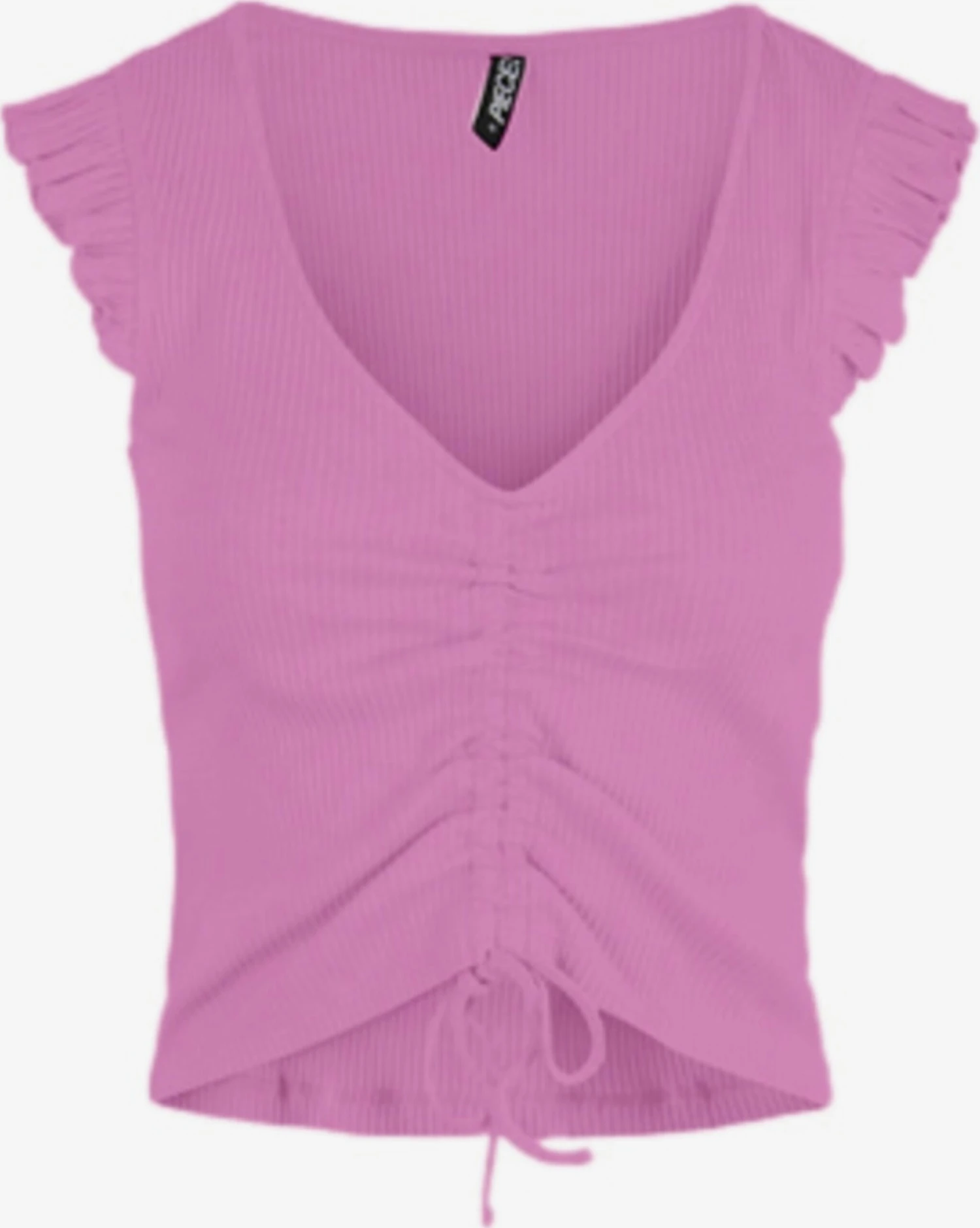 Pieces Petite Crop Tops Shirt Dames Lichtroze 1 Pieces Petite Crop Tops Shirt Dames Lichtroze