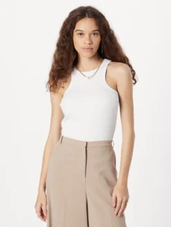 SAMSØE SAMSØE Tanktops Top HELENE Dames Wit -NA-KD Winkel 37a9c67273e9ebd1655bdaa3e28f7d17 scaled