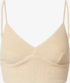 EDITED Crop Tops Top Penny Dames Beige