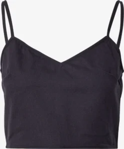 Crop Tops Top EBENE Dames Navy