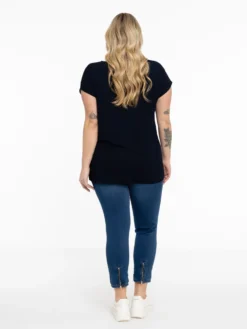 T-shirts Shirt Dames Navy -NA-KD Winkel 3d5525467b492745a36bcb86ae01efab scaled