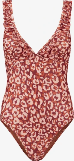 Shiwi Badpakken Zonder Beugel Triangel Badpak Dames Roestbruin / Oker