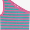 Scalpers Crop Tops Top Asy Dames Fuchsia