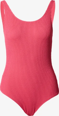 Monki Grote Cups Bustier Badpak Dames Pink
