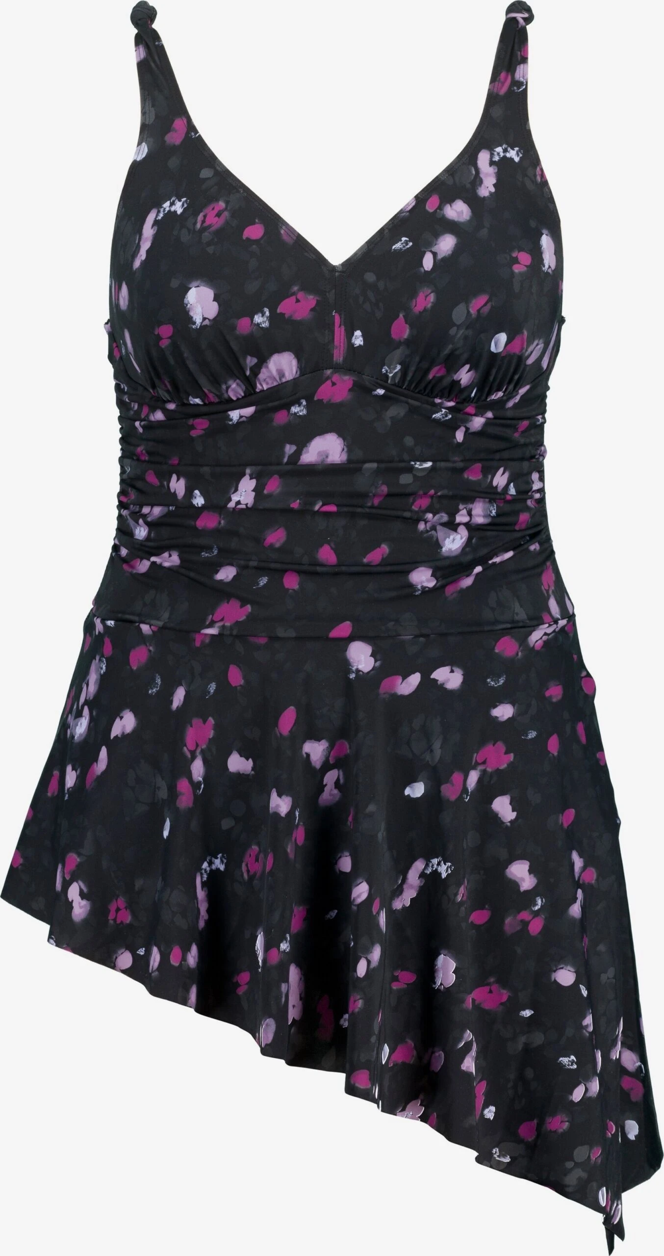 Ulla Popken Grote Cups Triangel Badpakjurk Dames Zwart 1 Ulla Popken Grote Cups Triangel Badpakjurk Dames Zwart