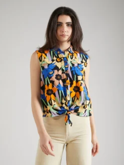Roxy Blouse Tops Blouse TROPICAL VIEW Dames Antraciet -NA-KD Winkel 47033c8300ab47844cb1bf296fa69d37 scaled