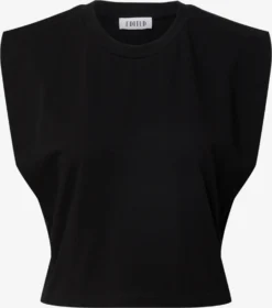 EDITED Crop Tops Top Milena Dames Zwart
