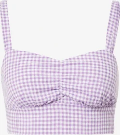 NA-KD Tanktops Top Dames Lichtlila