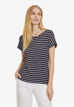 CARTOON T-shirts Shirt Dames Donkerblauw -NA-KD Winkel 48054c3569e8bd1545834f1279623193 scaled