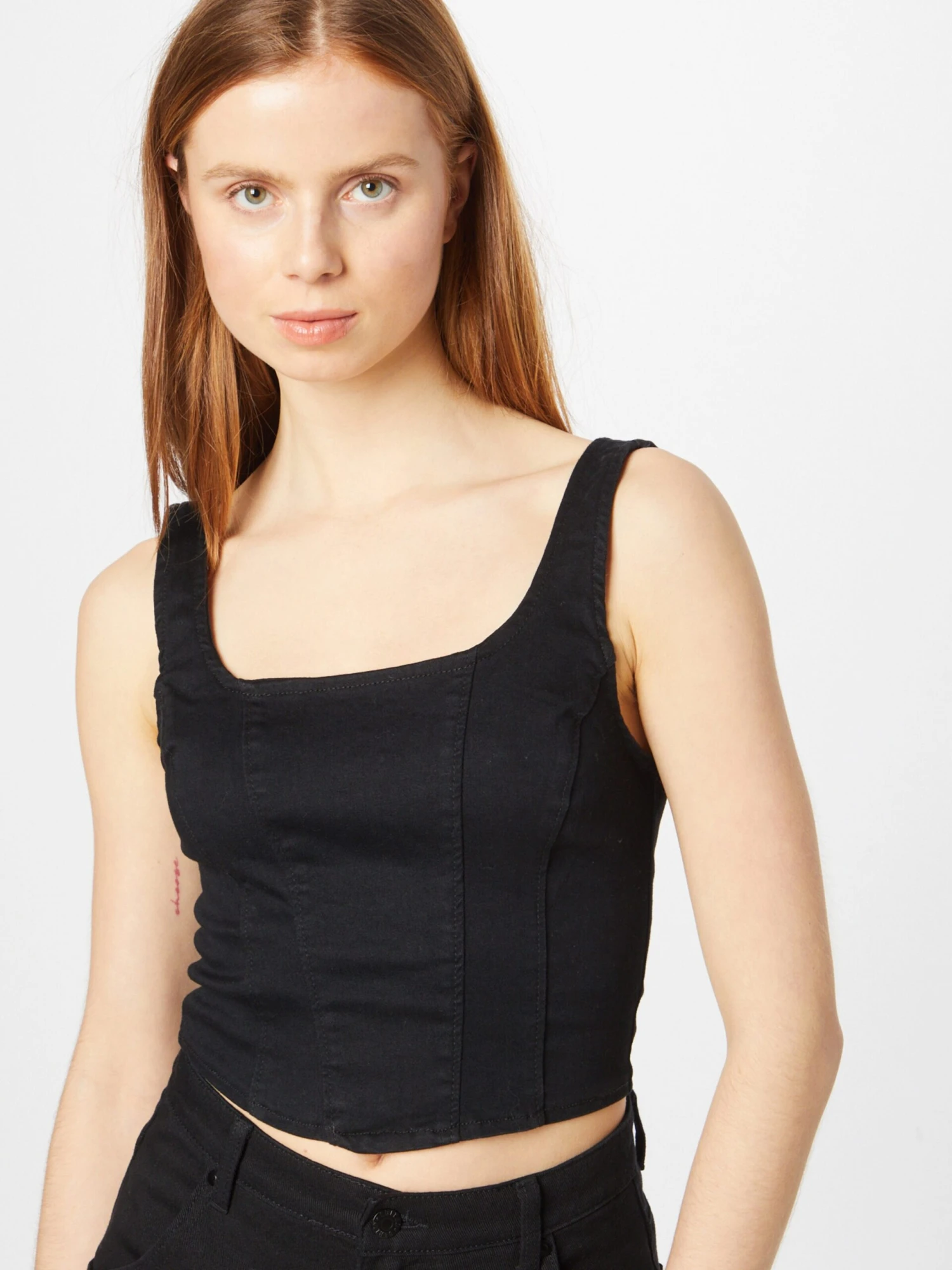 LTB Tanktops Top Vevina Dames Zwart 2 LTB Tanktops Top Vevina Dames Zwart - Afbeelding 2