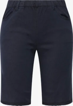Ulla Popken Shorts Regular Broek Dames Marine